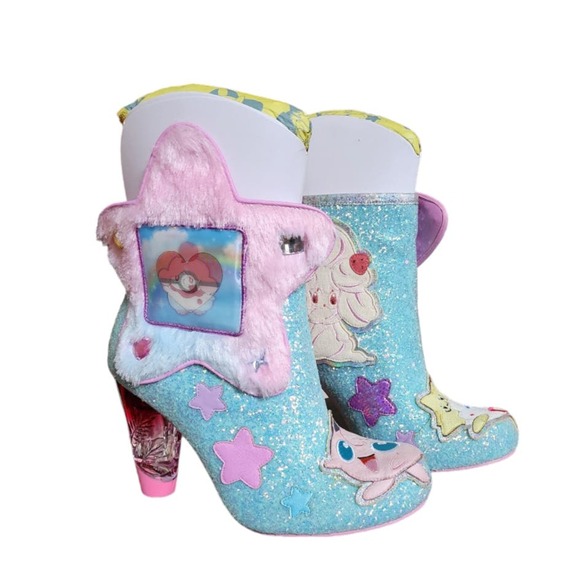 Irregular Choice Shoes Pokémon Star of the Show Heels Size 10 - Picture 2 of 9